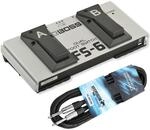 Boss Doppelfu&szlig;schalter FS-6 Dual Foot Switch mit keepdrum Klinkenkabel