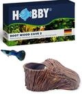 Hobby Aquaristik Root Wood Cave 2 I Wurzelh&ouml;hle f&uuml;r Aquarien & Terrarien 