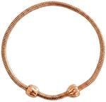 Purelei LEI Charm Armband Schlangenkette | Edelstahl vergoldet, Inkl....