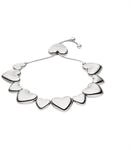 Copenhagen STUDIOS Damen Armband aus Edelstahl im Herzlook | Wasserfest,