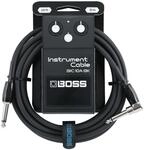 BOSS BIC‑10A Serie | Instrumentenkabel | Gerade auf gewinkelte 6,3-mm