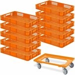 BRB 10 Eurobeh&auml;lter, LxBxH 600x400x90 mm, Industriequalit&auml;t, lebensmittelecht...