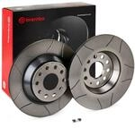 BREMBO 08.C501.75 2x Bremsscheiben Hinten &Oslash;300mm voll geschlitzt Kompatibel...