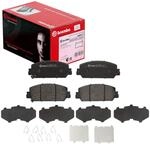 BREMBO Bremsbelagsatz, Scheibenbremse P28098 | Kompatibel mit: HONDA CR-V V