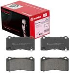 BREMBO Bremsbelagsatz, Scheibenbremse P09028 | Kompatibel mit: TESLA MODEL 3,...