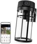 EMOS GoSmart - Smarte Au&szlig;enkamera mit WLAN & Licht, 4MP 2,5K &Uuml;berwachungskamera -