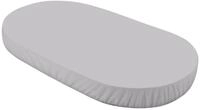 Waldin Spannbettlaken, Babybett Oval 7in1, Jersey Baumwolle | Gro&szlig; 124 x 73 cm,