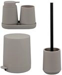 eluno Badezimmer-Set TESERO mit Soft-Touch Oberfl&auml;che, Bad-Accessoires Set...