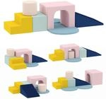 AIYAPLAY Schaumstoff Bausteine f&uuml;r Kinder 8 teilige Waschbare H&uuml;lle XXL |...