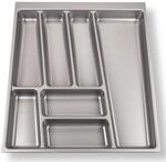 ORGA-BOX&reg; II Besteckeinsatz 462 x 405 mm silbergrau | f&uuml;r Nobilia 50er...