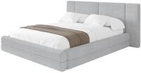 ALTDECOR Polsterbett ohne Matratze TEVO 180x200 - Grau | Polsterbett mit...