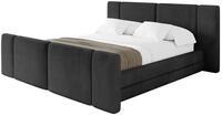ALTDECOR Polsterbett ohne Matratze TEVO-Z 120x200 - Schwarz | Polsterbett mit