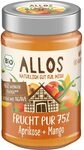 Allos Frucht Pur, 75% Aprikose + Mango, 200g