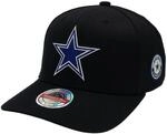 Mitchell & Ness NFL Blackout Classic Red Basecap | gebogenes Visier | Snapback