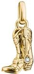 THOMAS SABO Charm-Anh&auml;nger Cowboystiefel Goldfarben CC1325-M01-14