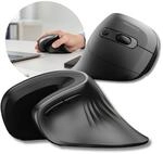 WOZINSKY Gaming Maus vertikal ergonomische Maus Kabellose 3600 DPI