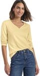 Damen Langarm Shirt mit Herzausschnitt