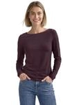 Street One Damen 3232767 Basic Shirt mit U-Boot-Ausschnitt