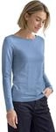 Damen Basic Shirt mit U-Boot-Ausschnitt