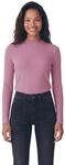 Damen Langarm Shirt mit Turtle Neck