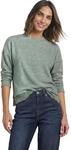 Street One Damen 3232115 Langarm Shirt mit Rundhals und Spitzenborte