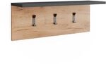 Vicco Garderobe mit Hutablage Orlando, Anthrazit/Eiche, 60 x 21.6 cm | zur