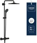 GROHE Vitalio Joy 310, Duschsystem wassersparend (31cm Regendusche, Thermostat...