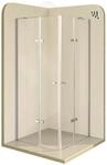 i-flair ALICE Duschkabine 85x115 cm 190 cm H&ouml;he, Eckdusche mit Klappt&uuml;ren 