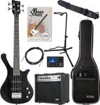 Rocktile TB-4 MBK Traveler E-Bass Matte Black Super Set, Anzahl Saiten: 4 |...