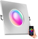 SSC-LUXon BEDA Bad Einbaustrahler eckig Alu IP65 Smart RGBW Modul WLAN | Smarter