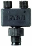 Eaton 174705 Swd-Splitter IP67, von Stecker M12 auf Zwei Buchsen M8, 4-polig,...