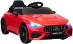 AIYAPLAY Kinder Elektroauto 12V Mercedes-AMG Kinderauto MP3 Rot | 2,4 GHz