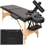 tectake&reg; Mobile Massageliege 2 Zonen, klappbar, h&ouml;henverstellbar, mit