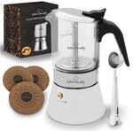 KitchenQuality Espressokocher Kaffeekocher aus Edelstahl Herdarten | F&uuml;r alle...