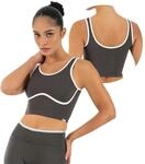 SMILODOX Sport BH Damen Calen Shaped Fit Bustier Seamless Fitness BH mit...