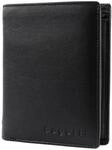 bugatti City Line RFID Coin Wallet Combi Style 13CC Black