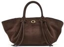 GUESS Umh&auml;ngetasche Schultertasche Allegra Girlfriend Satchel Espresso...