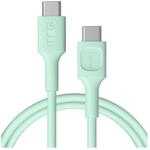 Green Cell PowerFlex USB-C zu USB-C Kabel 1,2m PD 100W 480 Mbit/s Minze | Flexibles,
