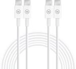 Wicked Chili 2X USB C auf USB-C Fast Charge Ladekabel 1m / 3A / 20V / 60W 