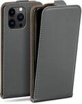 moex Flip Case f&uuml;r iPhone 15 Pro Max H&uuml;lle klappbar mit 360 Grad Schutz,