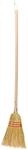 Esschert Design Stroh Hexen Kinder Besen H=100cm Garten Holz mit Holzstiel