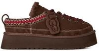 UGG Braune Heritage-Schn&uuml;rschuhe aus Leder