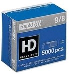 Rapid 24871000 Heftklammern 9/8mm Super Strong, verzinkt, 5000 St&uuml;ck