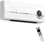 HOMCOM Heizl&uuml;fter zur Wandmontage 2000W mit Ventilator, Fernbedienung 