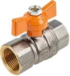 HSE UNISOL Solarkugelhahn Typ 1611, beids. Innengewinde Rp 3/4 Zoll (DN 20),