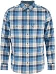 Fj&auml;llr&auml;ven Singi Heavy Flannel Shirt M Herren Hemd Flanellhemd Dawn Blue...