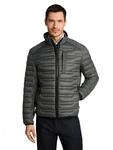 TOM TAILOR Herren 1050927 Lightweight Hybrid Steppjacke mit Stehkragen (1er Pack)