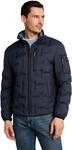 TOM TAILOR Herren 1050931 Hybrid Steppjacke mit verstaubarer Kapuze