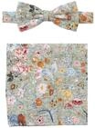 Fliege + Tuch Flower - Mint