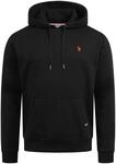 U.S. POLO ASSN. Herren Sweat Hoodie mit Fleece innen P061 | Normale Passform,...